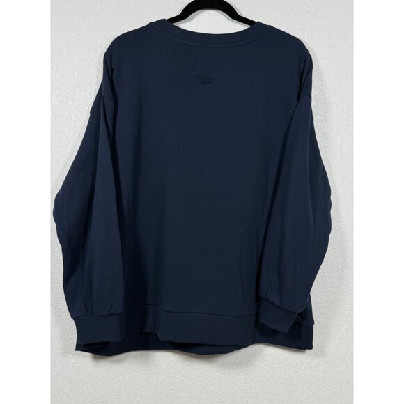 C&C California Women's 1X Navy Sweatshirt with Graphic Print - Picture 2 of 12